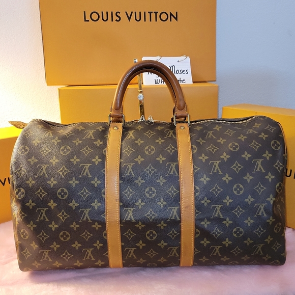 ❌💥SOLD💥❌Keepall 50 Louis Vuitton Travel Bag - Picture 5 of 15